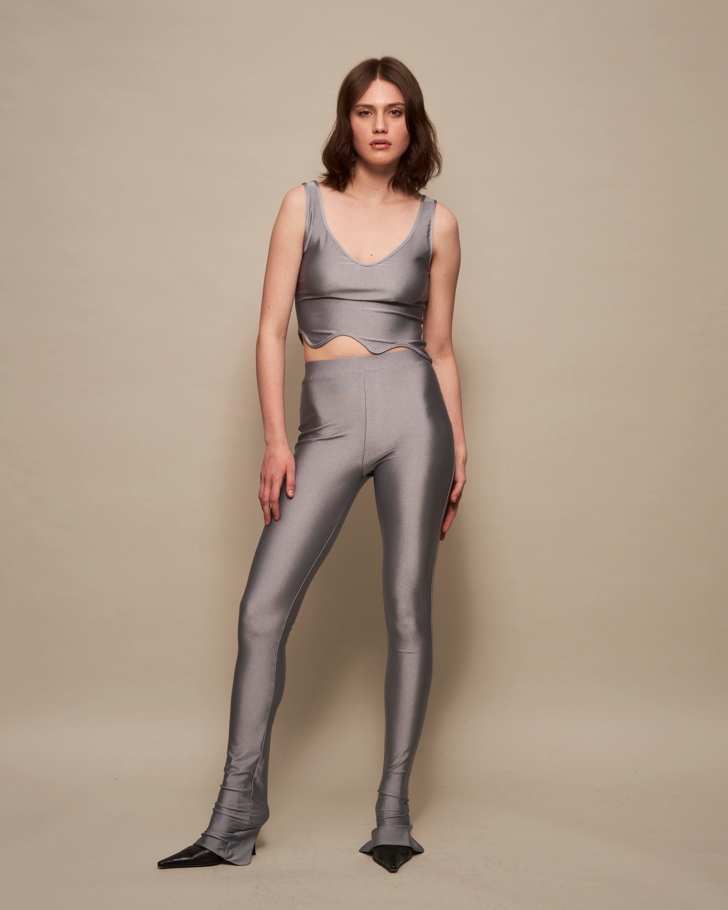 Olympus leggings stone grey