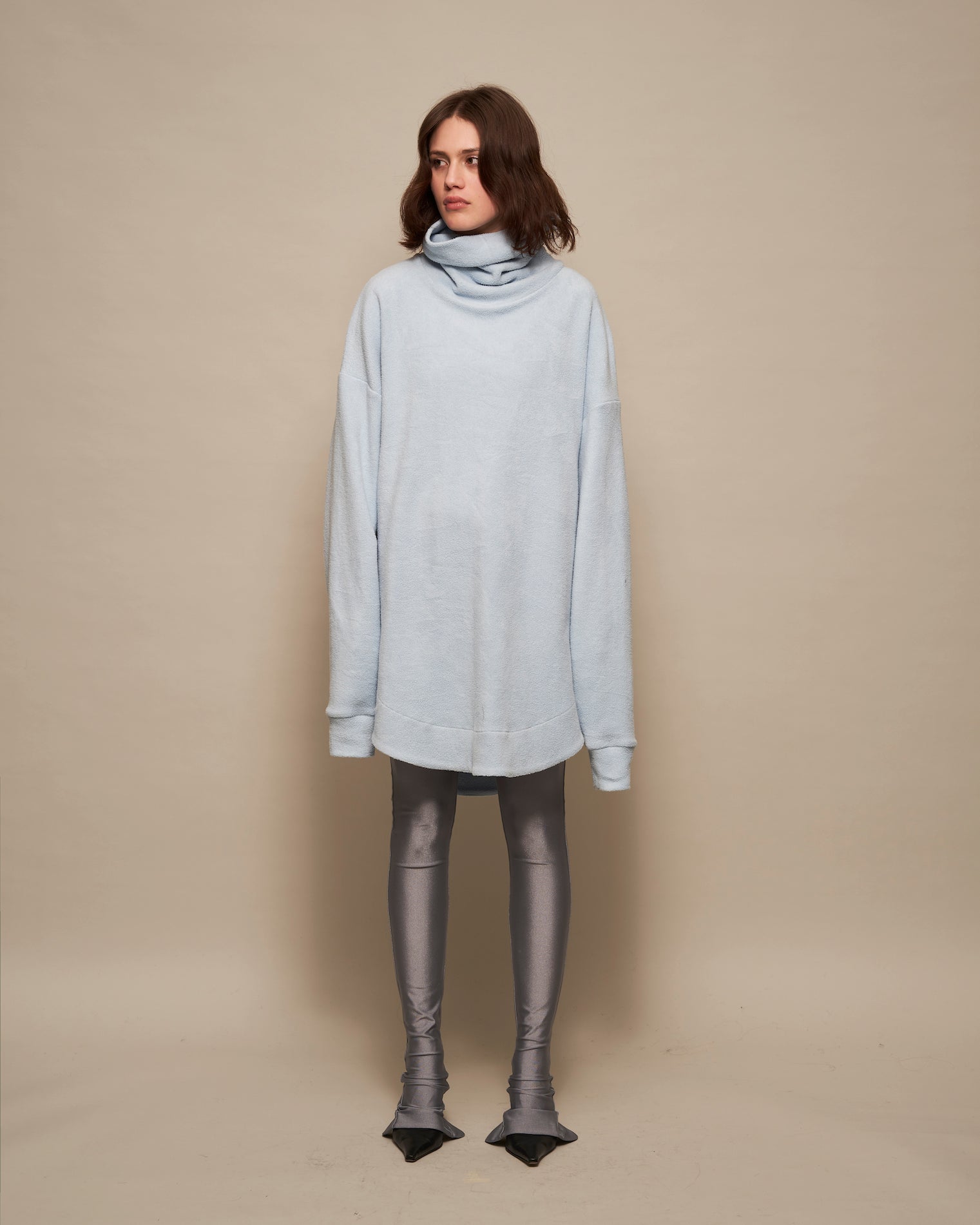 Dune turtleneck cloud blue