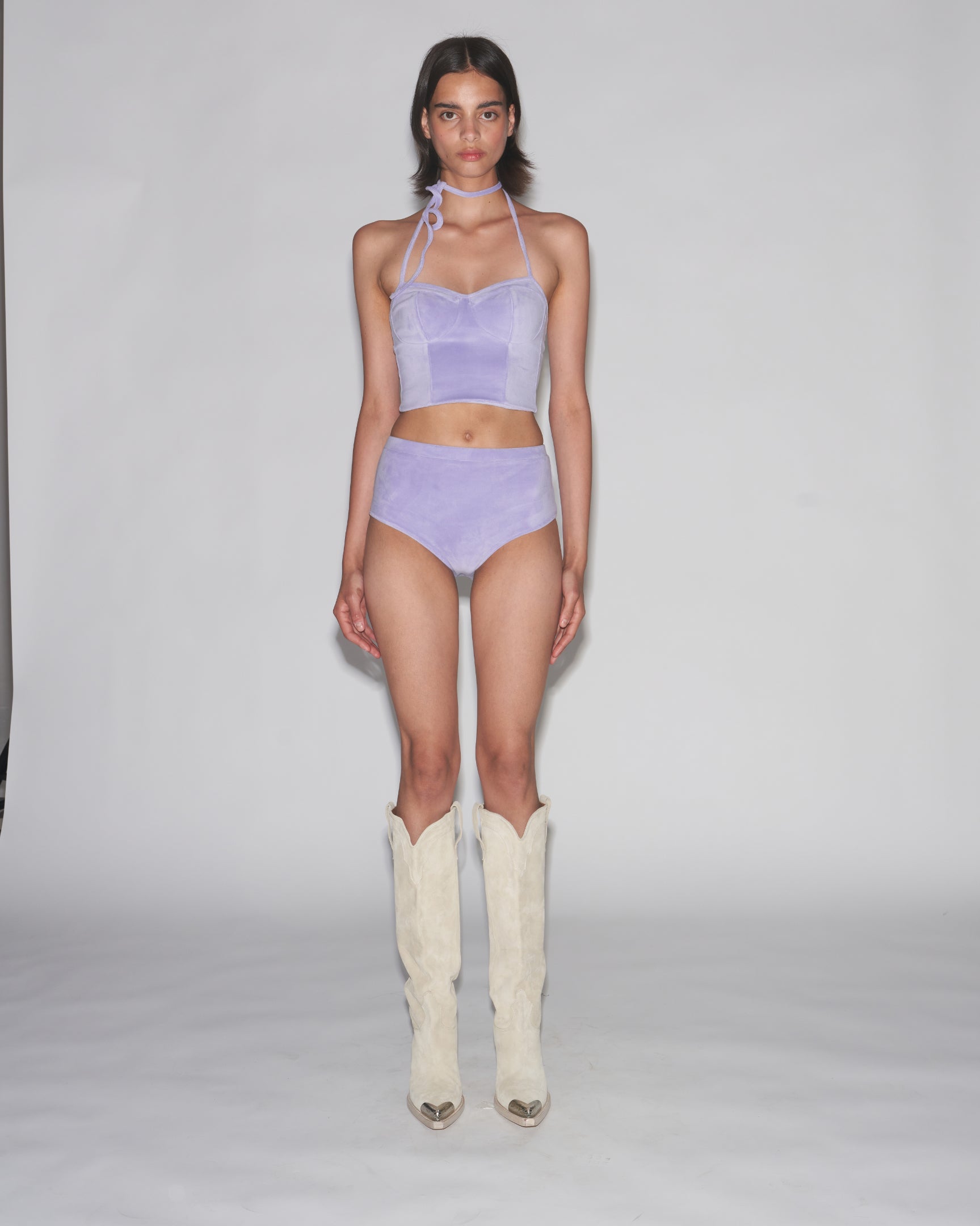 Soft bra top lilac