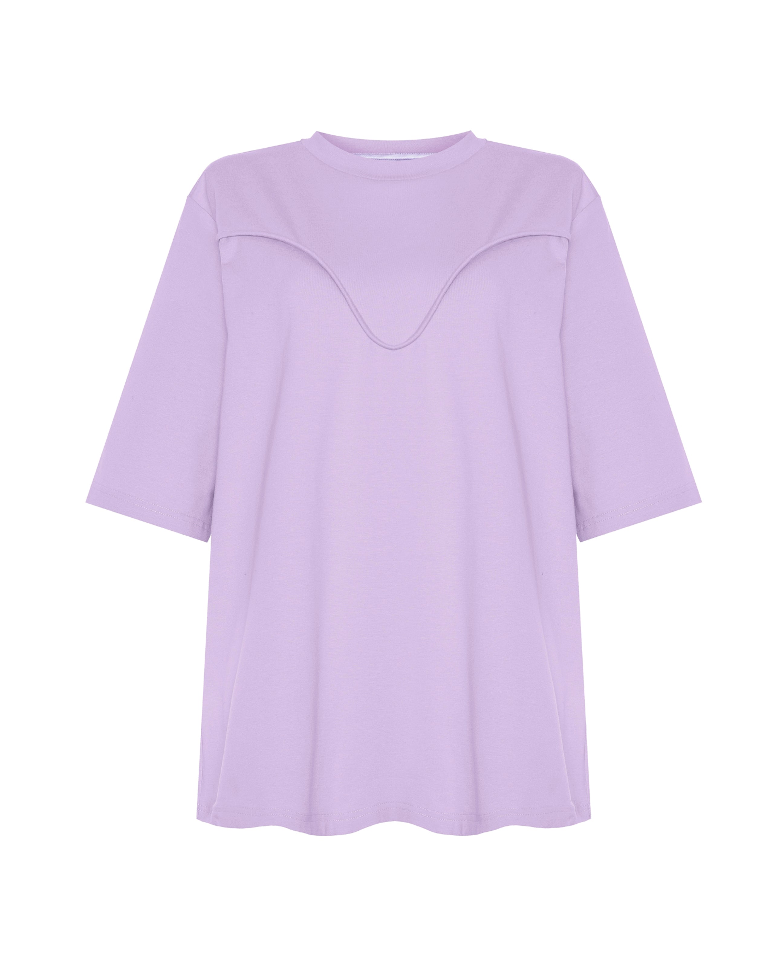 Basketball top lilac