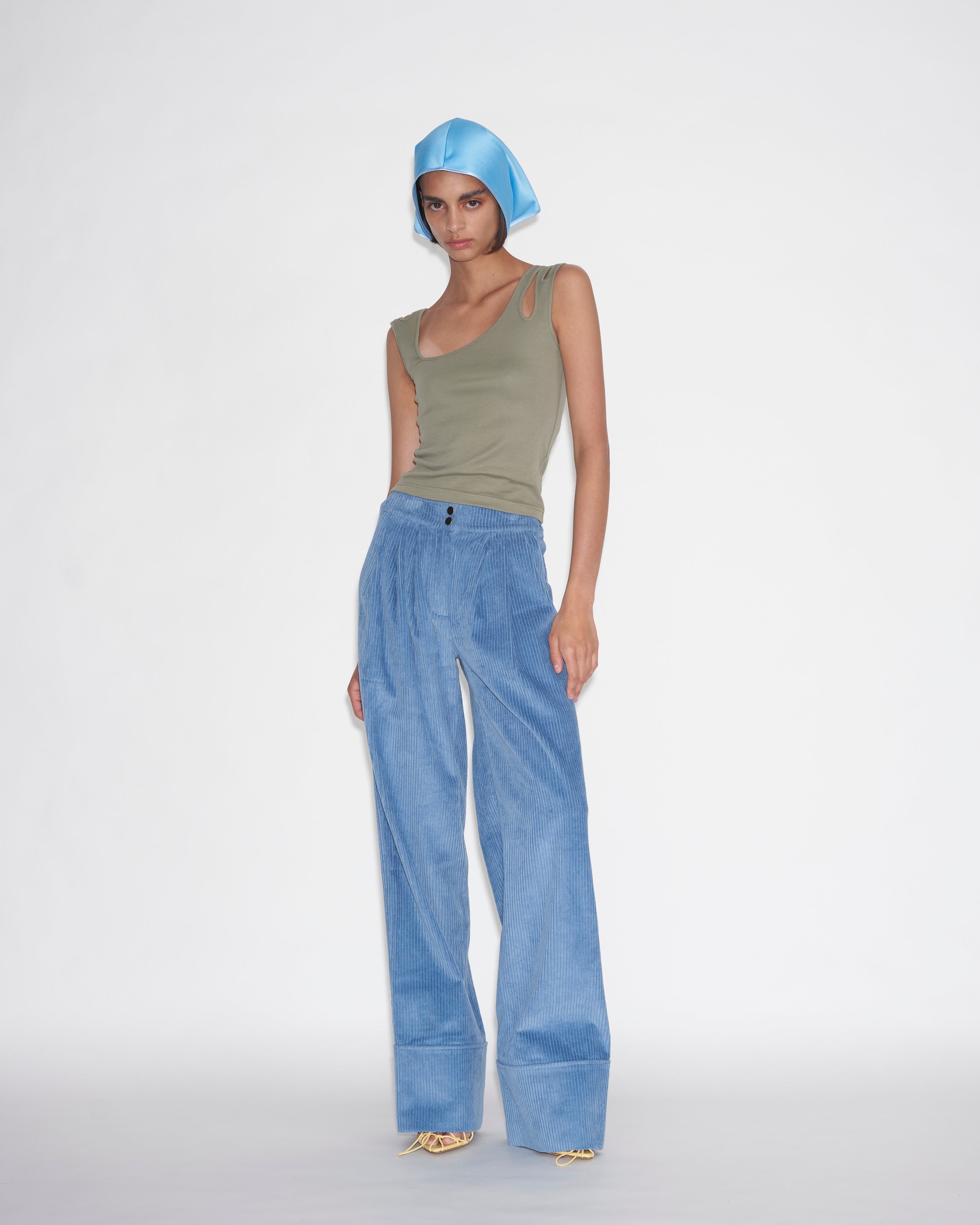 Apollo zip pants blue