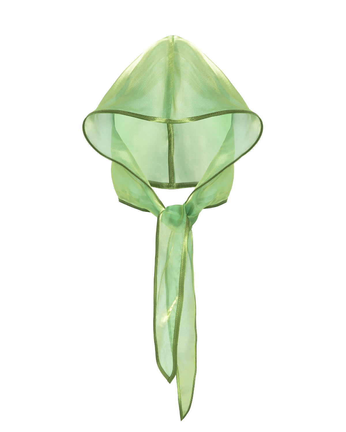 Organza head scarf pistachio