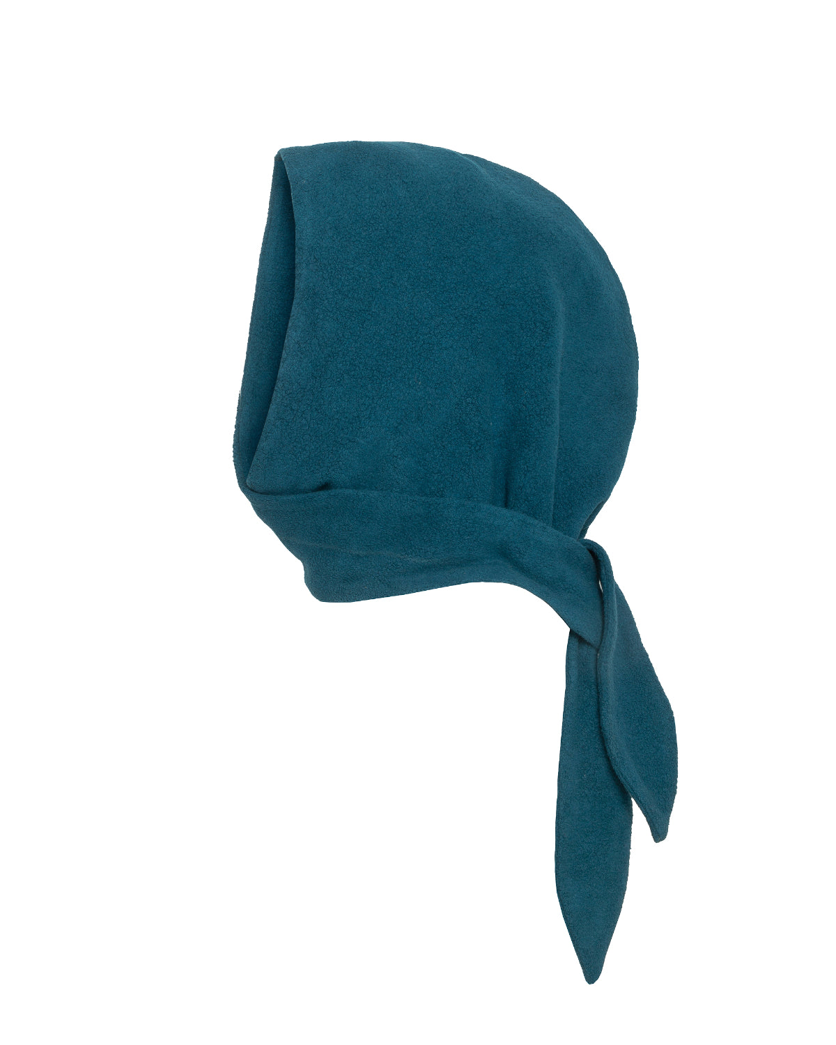 Fleece head scarf sea blue